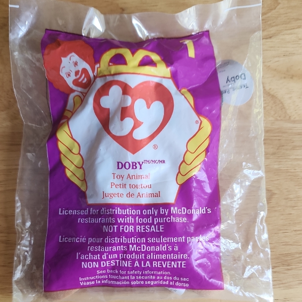 McDonald's Collectible TY Beanie Baby